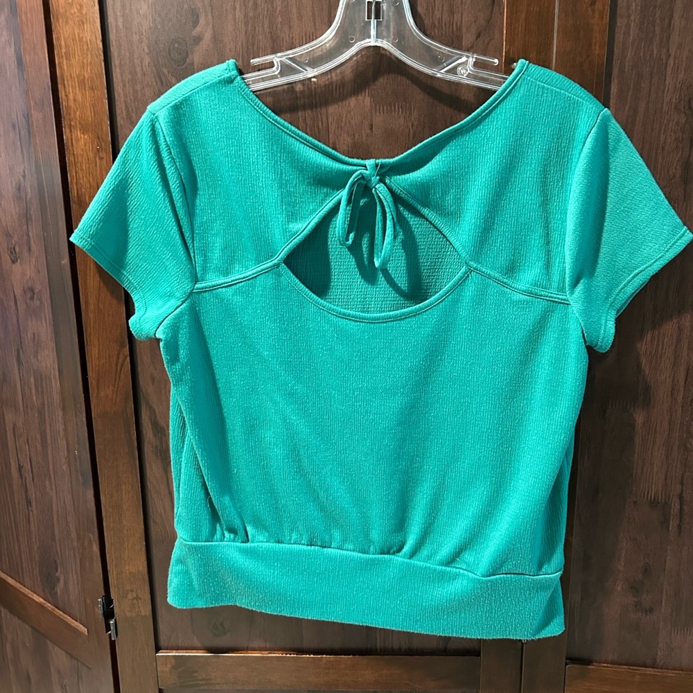 Fortune + Ivy (Stitch Fix) Top With Back Detail